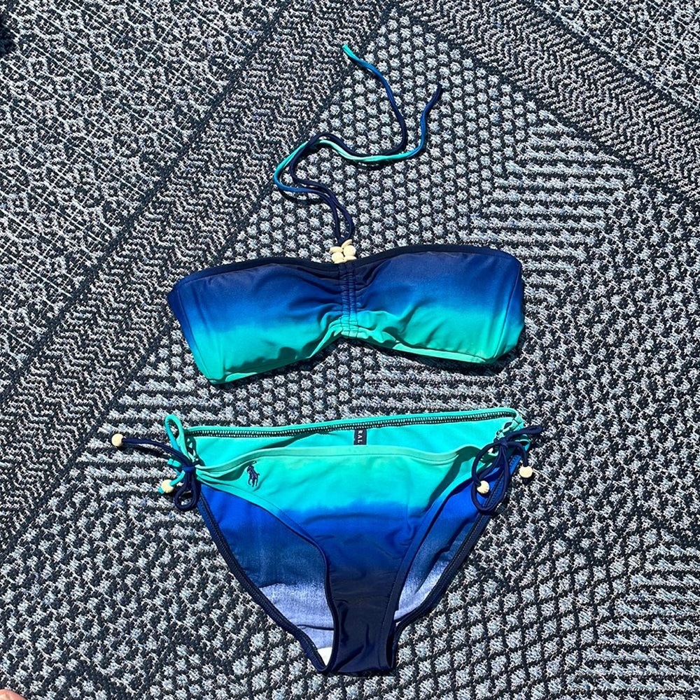 Ralph Lauren tie dye bikini.